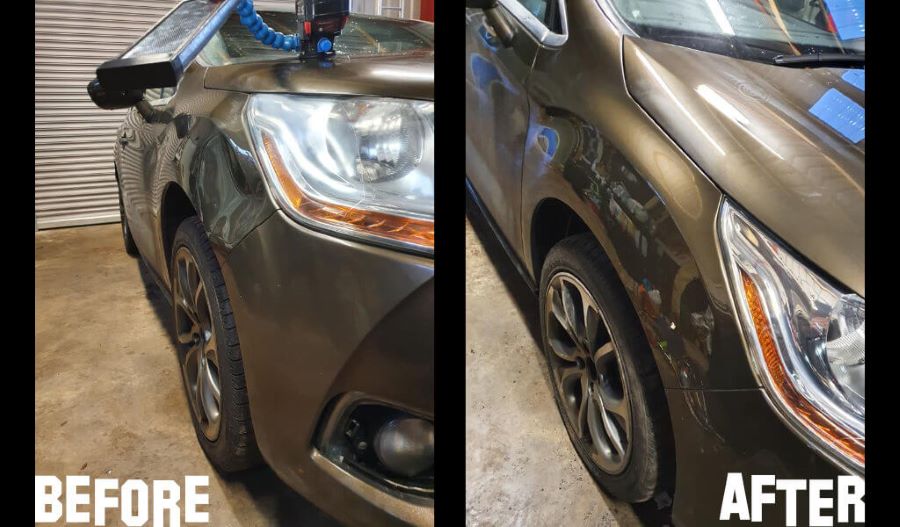 Car Dent Before & After