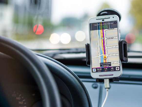 Car Navigation on Phone